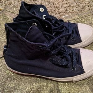 Converse High tops Women's size 7 Navy